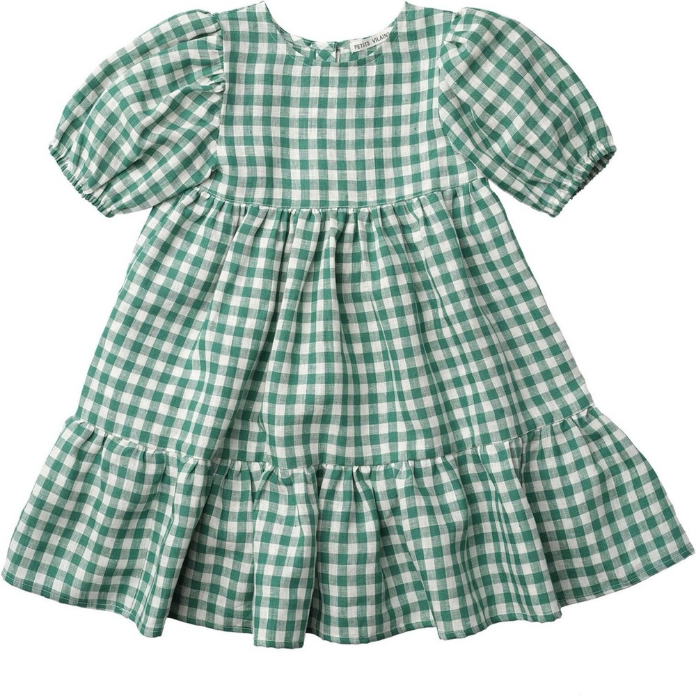 Petits Vilains Clementine Puff Sleeve Dress